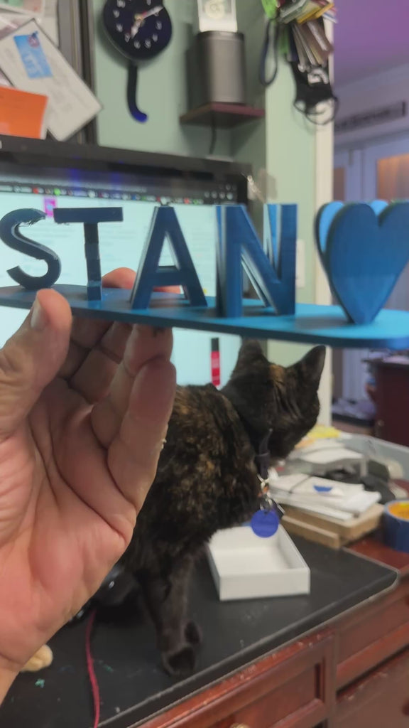 Stan Loves Penny 3d Printed Dual Names Gift for Couples