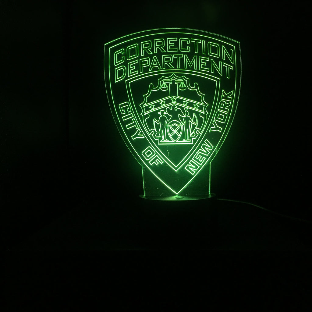 NYC Police Corrections Gift Light (Green)
