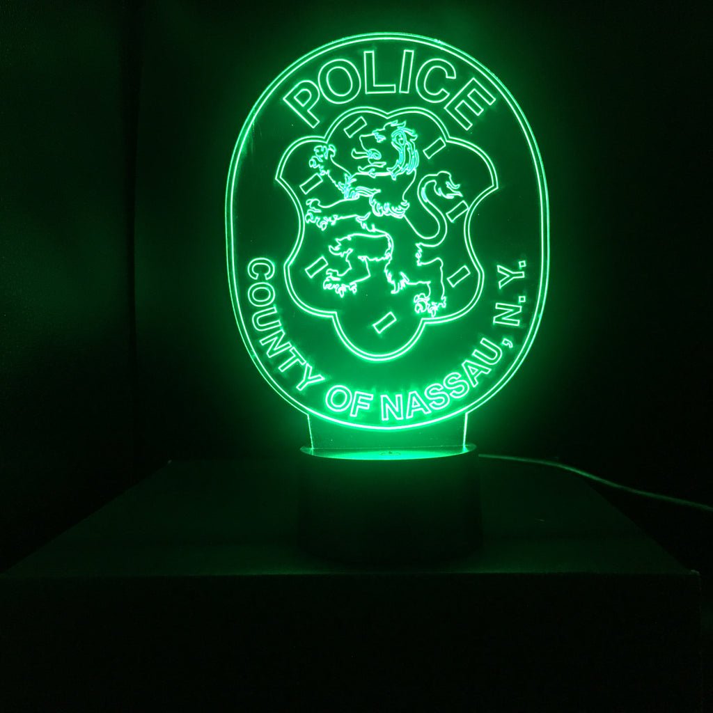 Nassau County Police Gift Light (Green)
