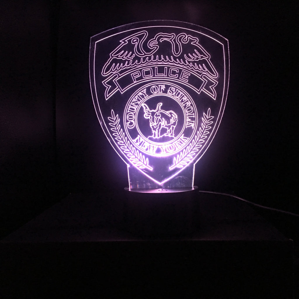 Suffolk County Police Gift Light (Purple)