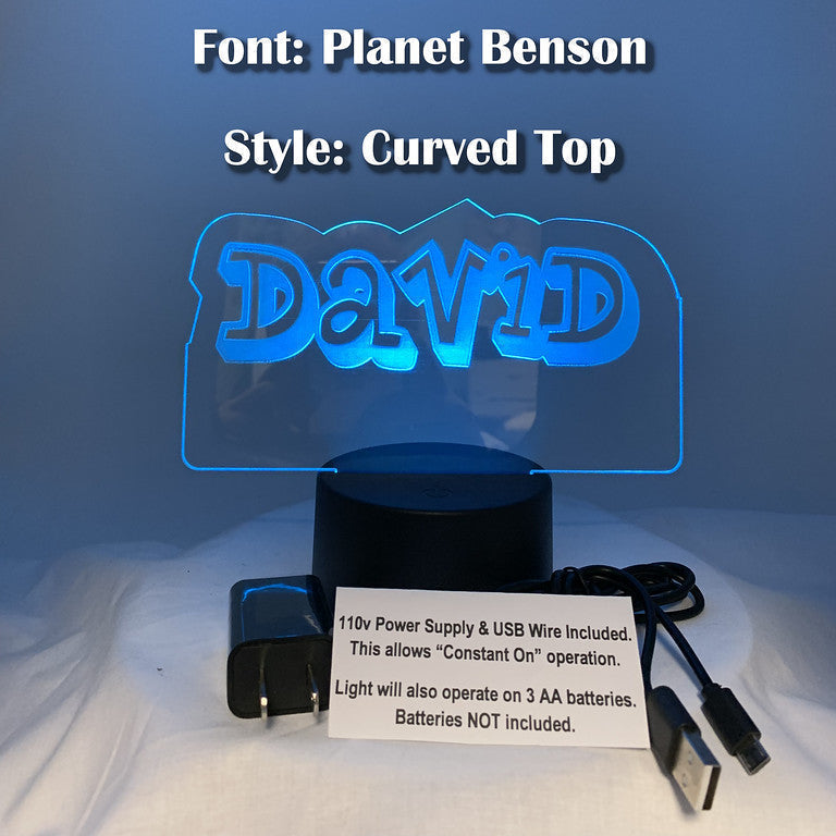 Personalized Party Name LED Night Light 10-Pack (Special Offer ...